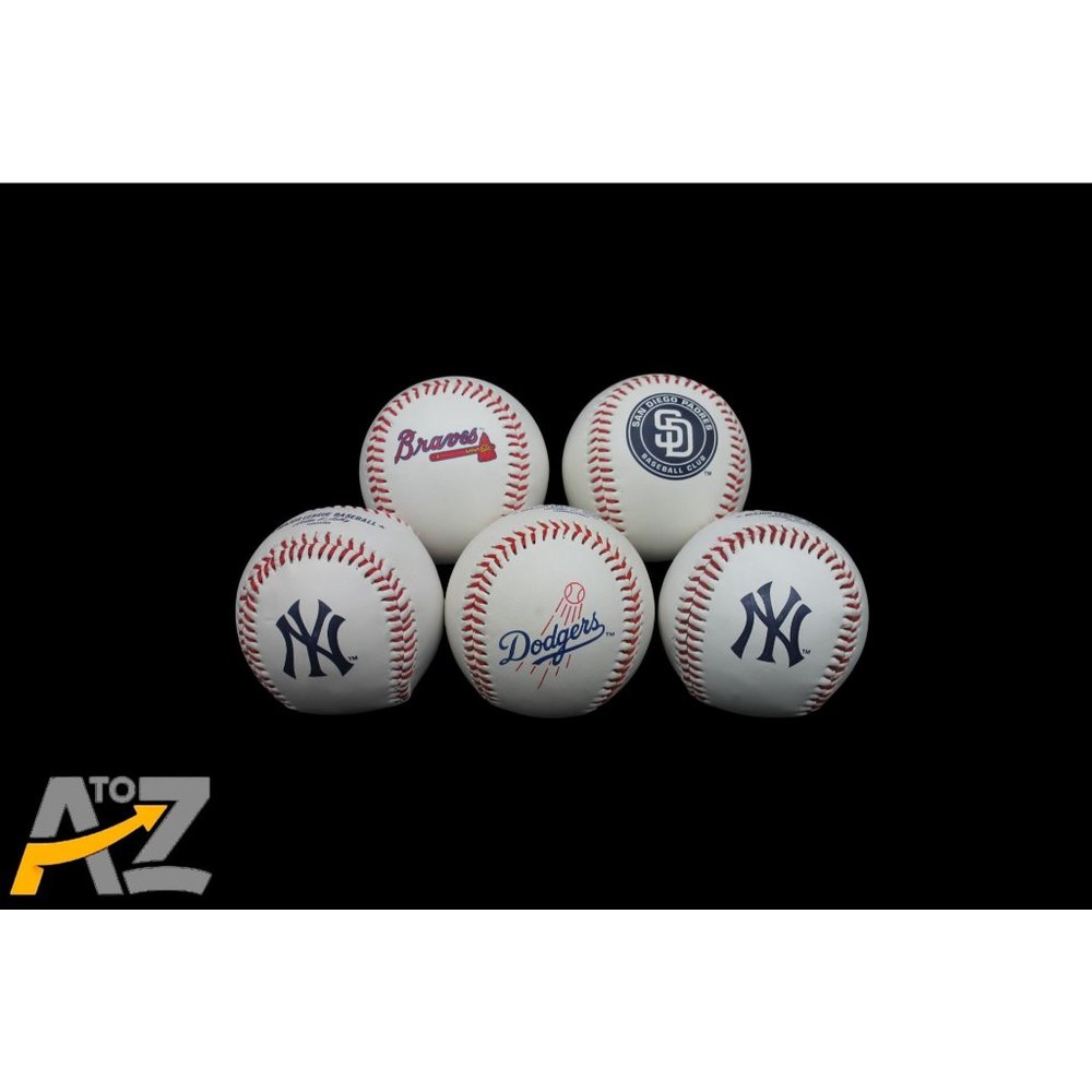 (5) Rawlings NEW YORK YANKEES DODGERS SAN DIEGO PADRES BRAVES Baseballs MLB 2012